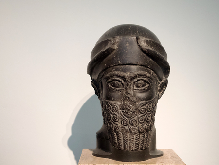 BERLIN, GERMANY - JANUARY 5 2016: Exhibits of the Pergamon Museum, situated on the Museum Island in Berlin. It's subdivided into the antiquity, the Middle East, and the museum of Islamic art.のeditorial素材