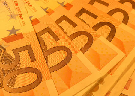 Banknotes of 50 euros