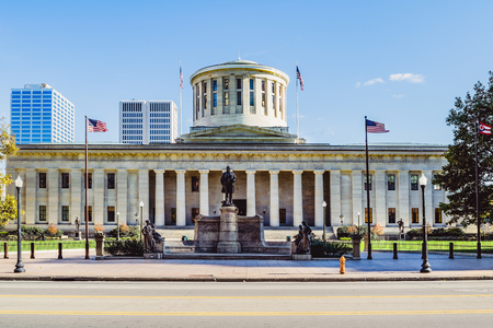 Ohio Statehouse Ceremonial Entranceの写真素材