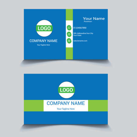 Print ready business card eps 10のイラスト素材