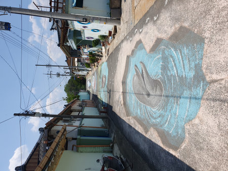 This is a picture I took myself while visiting Yeki Village. There is no element that can violate copyright/property/portrait rights.の写真素材