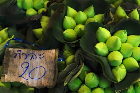 BANGKOK THAILAND - FEBRUARY 2011  Flowers at Pak Khlong Talat, It is the primary flower market in Bangkok, Thailand on February 26, 2011のeditorial素材