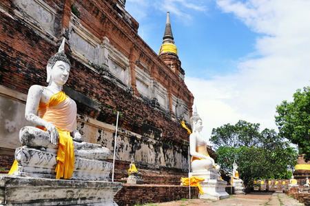 BANGKOK THAILAND - August 2009: Buddhist temple of Thailand on August 30, 2009 in BANGKOK, THAILANDのeditorial素材