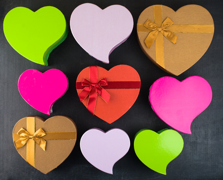 plenty assorted colorful and different in the shape and size gifの写真素材