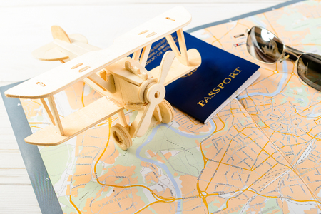 Concept of travelling, shopping, vacation, rest and relax. Cllosの写真素材