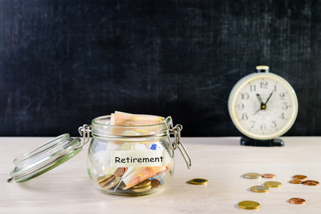 Save money fund retirement for pension