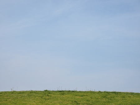 hill horizon landscapeの写真素材