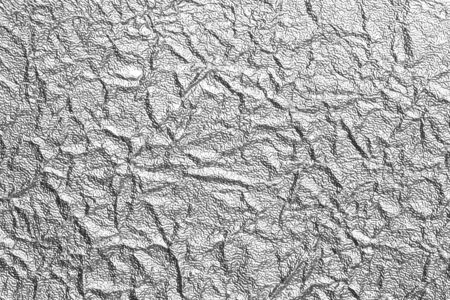 Close up aluminum foil textureの写真素材