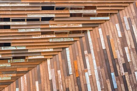 Grunge old wood wall texture backgroundの写真素材