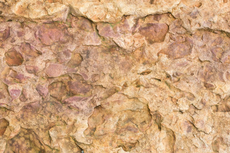 Close up yellow color rock texture background
