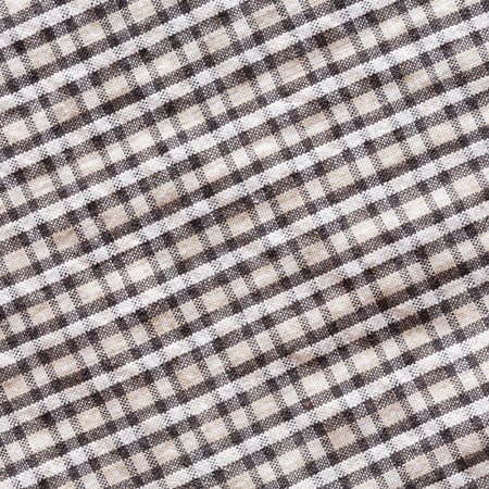 Close up wrinkled old and dirty checkerboard pattern cloth texture