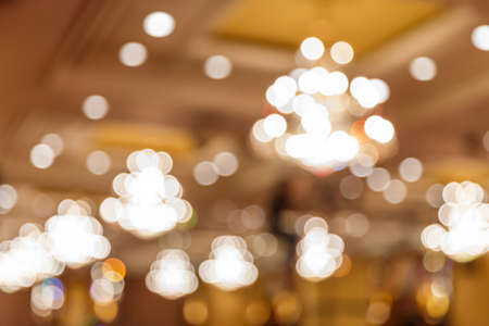 Colorful abstract defocused blur light bokeh backgroundの写真素材