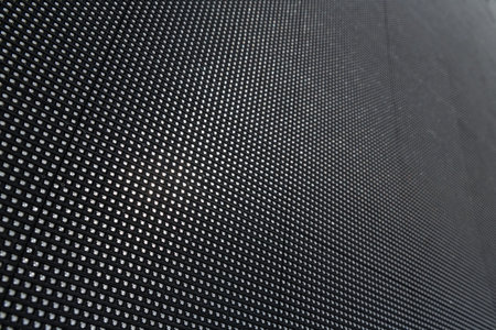 Close up big LED panel background for presentation, modern advertising device