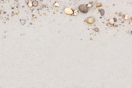 Texture of sand on the beach