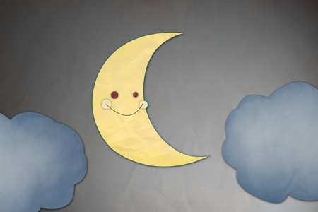 Moon paperの写真素材