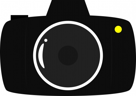 camera cartoonのイラスト素材