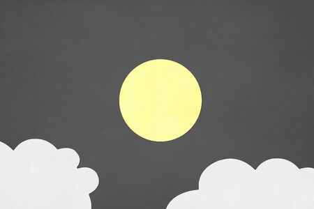 Moon paperの写真素材