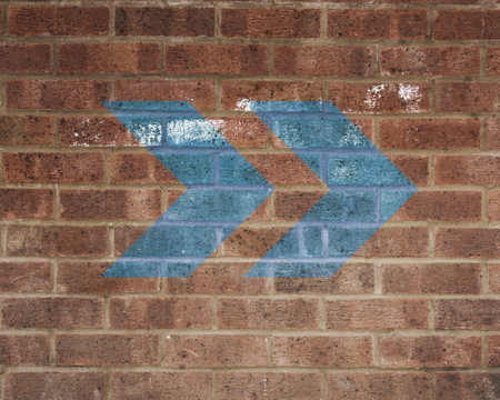 background with arrow の写真素材