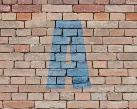 alphabet on backgroundの写真素材