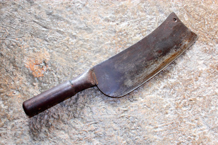 Knife on backgroundの写真素材