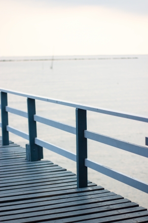 Wooden bridgeの写真素材