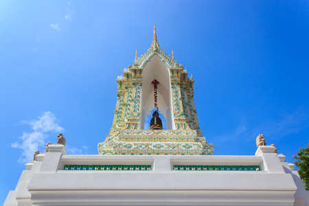Wat Pho temple, Bangkok, Thailandの写真素材