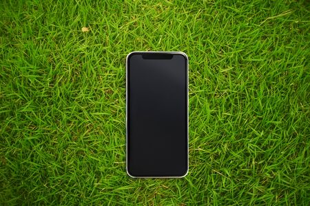 Phone on background ,isolated, blankの写真素材