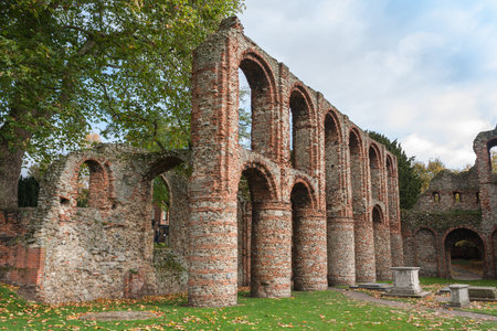 Roman ruins colchester essex uk