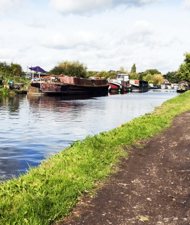 canal sceneの写真素材