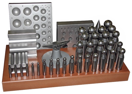 Tool set for manual metal formingの写真素材