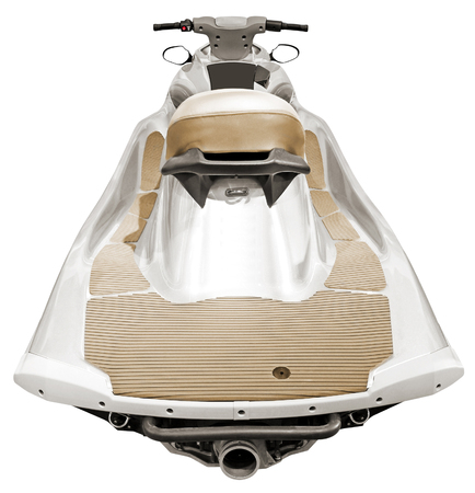 Jet Ski Isolated on White の写真素材