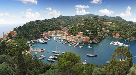 Portofino village, near Rapallo Genova, Ligurian Coast, Italy の写真素材