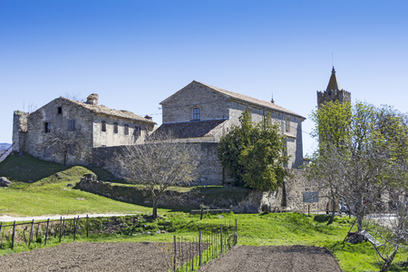 Hum in Istria, Croatia, the smallest town in the worldのeditorial素材