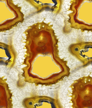 Agate Crystal cross section as seamless background
の写真素材