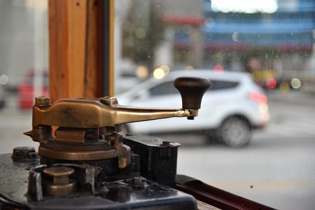 Tram motor lever armの写真素材