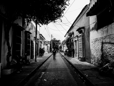 City of Cartagena in Antioquia, Colombiaのeditorial素材