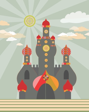 magic castleのイラスト素材