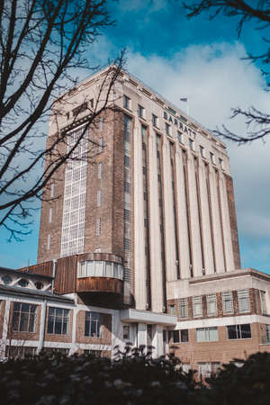 Brentford, West London | UK -  2021.03.21: barratt london brentford office on sunny dayのeditorial素材