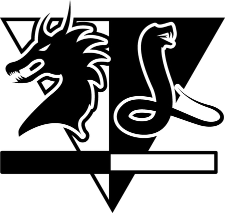 Dragon dragonのイラスト素材