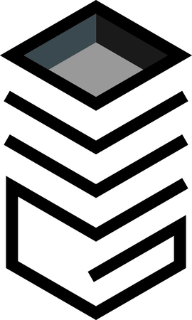 building G iconのイラスト素材