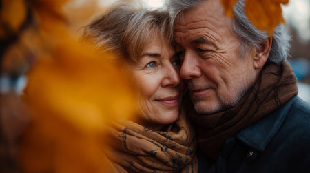 Happy mid age coupleの素材