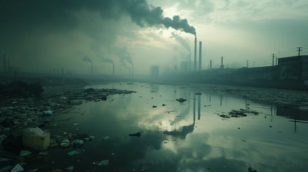 Environmental pollutionの素材