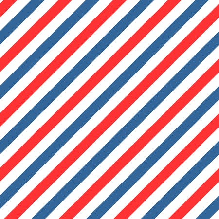 Vintage styled Barber Shop seamless pattern - vector bright textureのイラスト素材