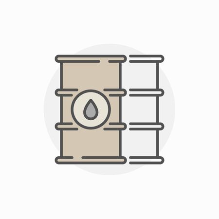 Barrel of oil iconのイラスト素材