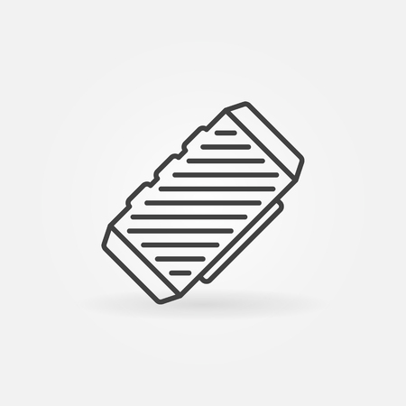 Speaker vector concept outline iconのイラスト素材
