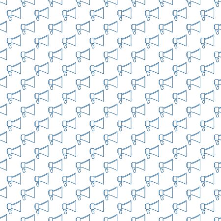 Loudspeaker vector simple seamless patternのイラスト素材
