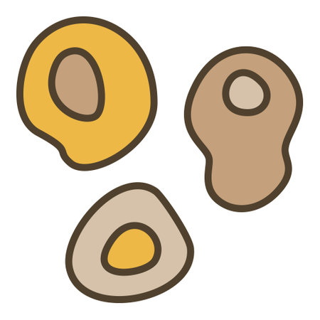 Microbes vector Bioengineering Science concept colored icon or signのイラスト素材