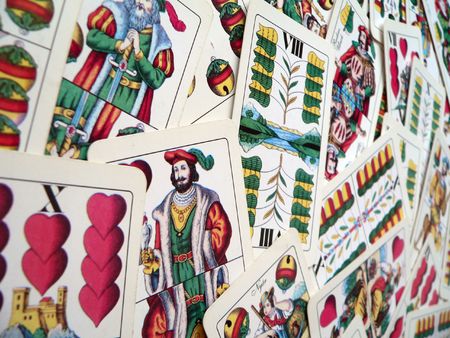 hungarian game cardsのeditorial素材