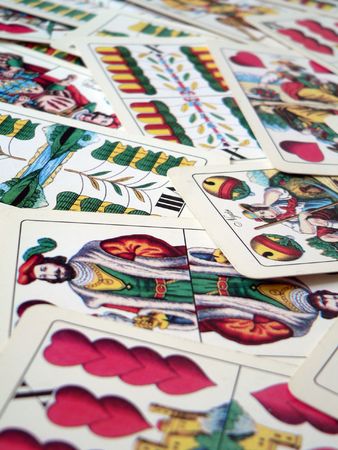 hungarian game cardsのeditorial素材