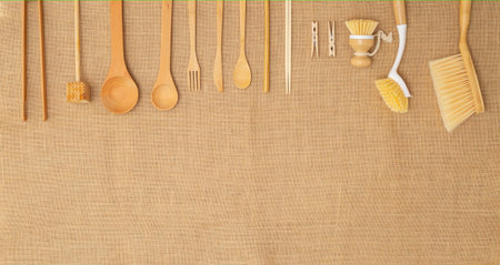 Eco-friendly accessories ecological brushes for kitchen , wooden clothespins ,dish brush, natural...